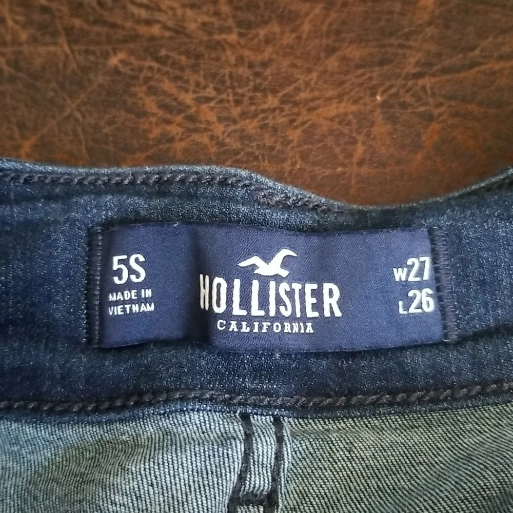 #D - 24/23.5 Hollister Advanced Stretch Ultra High Rise Jean Leggings Sz 5S - Picture 3 of 14